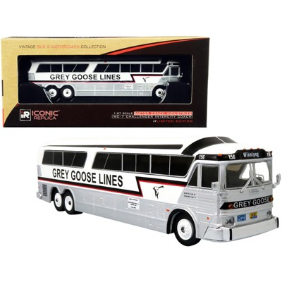 TEMSA TS 35E Coach Bus Yellow Yankee Trails The Bus & Motorcoach  Collection 1/87 Diecast Model by Iconic Replicas 