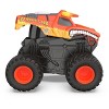Monster Jam, 2-Pack Official Grave Digger and El Toro Loco Clip & Flip Monster Trucks - 3 of 4