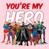 Junior's Justice League You’re My Hero Squad T-Shirt - 2 of 4
