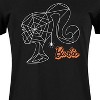 Women's - Barbie - Web Head Graphic T-shirt Dress - 2 of 4