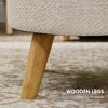 NicBex Storage Bench Storage Ottoman Round Stool Chair with Cushioned Top for Bedroom, Entryway - 2 of 4