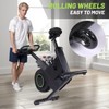 Magnetic Indoor Cycling Bike, 28lbs Flywheel Stationary Bike with Smart Knob Resistance, LCD Monitor & IPad Mount for Home Cardio - 2 of 4