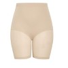 Women's Plus Size Power Mesh Short - latte | CITY CHIC - 3 of 4