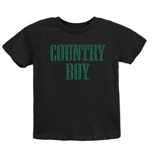 Country Boy Puff Print - Youth Short Sleeve Graphic T-Shirt and Toddler Short Sleeve Graphic T-Shirt - 1 of 4