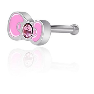 Sanrio Hello Kitty and Friends Stainless Steel (316L) Nose Stud, Authentic Officially Licensed - 1 of 4