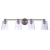Craftmade Lighting Emilio 4 - Light Vanity in  Brushed Polished Nickel - 4 of 4