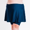 Calypsa Women's Flared Mid-Thigh Swim Skirt With Bike Shorts - 4 of 4