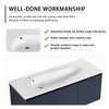 WhizMax 48" Floating Bathroom Vanity with Drop-Shaped Resin Sink - 2 of 4