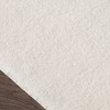 MAYEERTY 24"x72" Oversize Solid White Polyester Tufted Bath Rug - 3 of 4