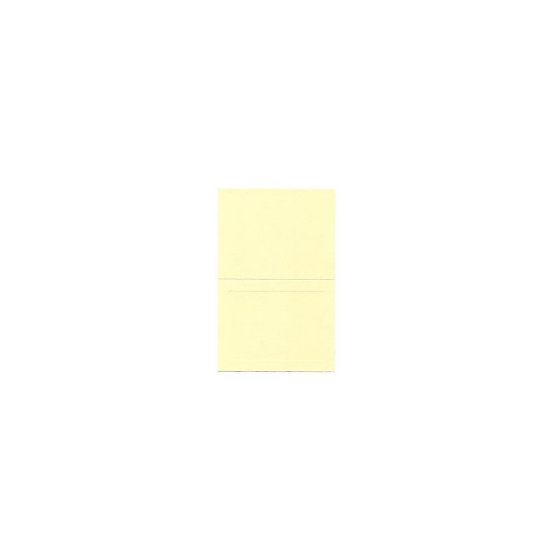JAM Paper Blank Foldover Cards A2 Size 4 3/8 x 5 7/16 Ivory Panel 309914F, 1 of 2