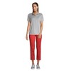 Lands' End Women's Short Sleeve Solid Active Polo - 4 of 4