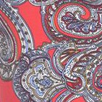red paisley
