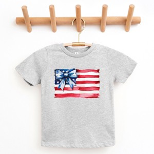 The Juniper Shop USA Flag Coquette Youth Short Sleeve Tee - 1 of 4