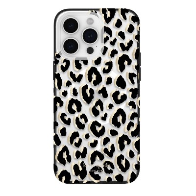 Kate Spade New York Apple iPhone 15 Pro Max Protective Case with MagSafe - City Leopard