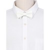 INSPIRE CHIC Men's Textured Solid Color Pre-tied Bow Ties - 3 of 3
