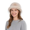 Anna-Kaci Women's Plush Fuzzy Bucket Hat with Soft Warm Feel and Full-Cover Design - 2 of 2