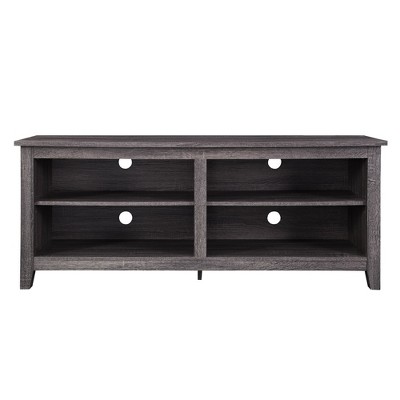 NicBex Modern Farmhouse Solid Wood TV Stand, Media Console TV Cabinet for Living Room
