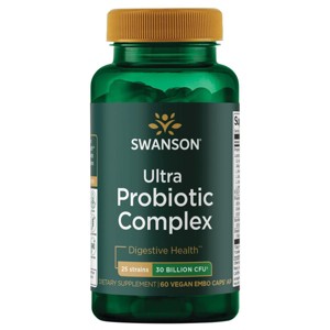 Swanson Ultra Probiotic Complex 30 Billion Cfu 60 Vg Embo Ap. - 1 of 2