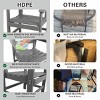 Outdoor Patio Dining Set, 5 Pcs Dining Set with Chairs and Table, Furniture Set for 4 People, Dining Table Set with Steel Frame-Coolbibila - 4 of 4