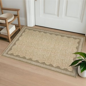 Machine Washable Rug Area Rugs for Living Room Non Slip Dorm Nursery Rug for Dining Room - 1 of 4