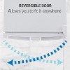 Commercial Cool Upright Freezer, Stand Up Freezer 6 Cu Ft with Reversible Door - 4 of 4