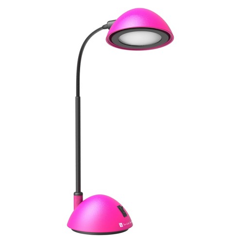 Bright Energy Saving Led Desk Lamp Pink Includes Energy Efficient