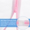 Unique Bargains Home Mesh Laundry Bags with Zipper for Delicate Clothing 3 Pcs - 4 of 4
