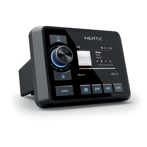 Hertz HMR-20 Marine Digital Media Receiver 2-zone Receiver 3" Color Display AM/FM/USB/Bluetooth, 50 W x 4 - 1 of 1
