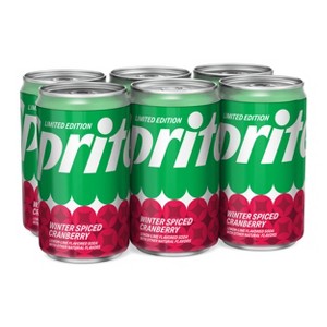 Sprite Winter Spice Cranberry - 6pk/6.75 fl oz Mini Cans - 1 of 4