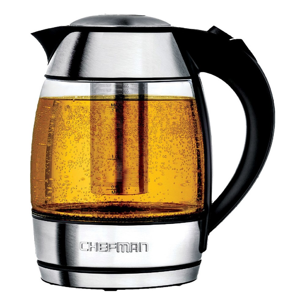 Chefman - 1.8l Electric Kettle - Stainless Steel