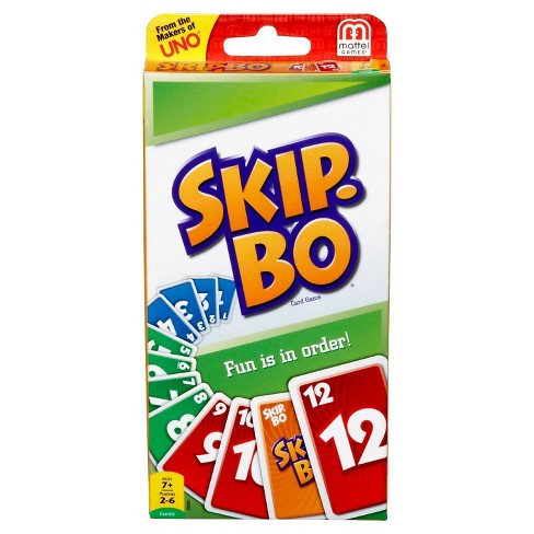 Skip Bo Card Game