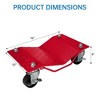 Car Handling Equipment 4 Piece Set 6000 Lbs Car Mover with Brakes Heavy Vehicle Mover Suitable for Handling Cars, Trucks, Trailers, Motorcycles - 2 of 4