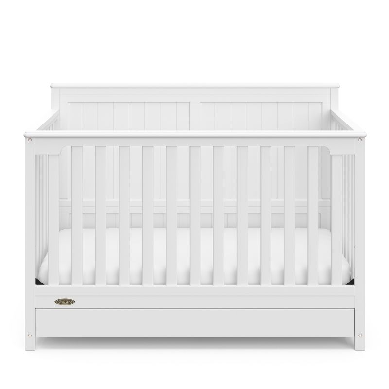 Graco Hadley 5-in-1 Convertible Crib with Drawer, 3 of 17