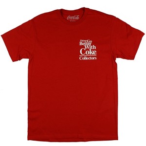 Seven Times Six Coca-Cola T-Shirt Men's Things Go Better With Coke Two-Sided Tee - 1 of 4
