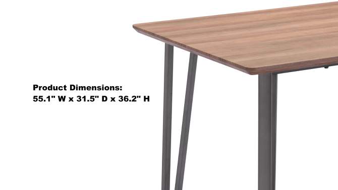 55.1&#34; Grace Counter Table Brown - ZM Home, 2 of 12, play video