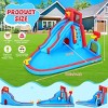 HOMDOX 14.2 FT 7-in-1 Inflatable Water Slide Backyard W/Big Pool|Long Slide|Soccer Field|Dump Bucket|Obstacle Tunnel for Kids 3-12 In/Outdoor Gift - 3 of 4