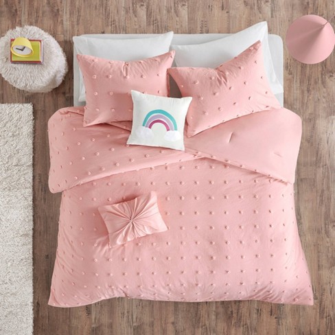 Kelsey Cotton Jacquard Pom Pom Comforter Set - image 1 of 4