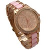 Olivia Pratt Rose Gold Rhinestones Dial Women Watch - 3 of 4