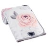 Lambs & Ivy Floral Garden Watercolor Floral Pink Ultra Soft Baby Blanket - 4 of 4