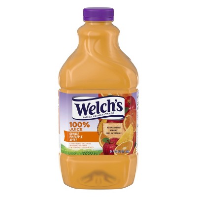 Welch's 100% Orange Pineapple Apple - 64 fl oz Bottle