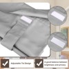 Unique Bargains Tie Up Blackout Privacy Door Curtain 1 Panel - 4 of 4
