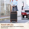 YONWAY 28" Hardside Luggage Sets, Expandable Suitcase Set, with Bags Lightweight Suitcase Double Spinner Wheels with TSA Lock - 4 of 4