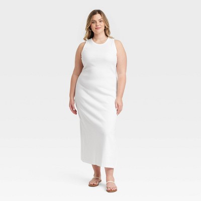 Women's Rib-Knit Maxi Bodycon Dress - Universal Thread™