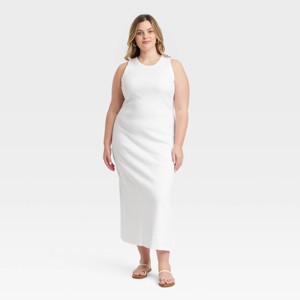 Women's Rib-Knit Maxi Bodycon Dress - Universal Thread™ - 1 of 3