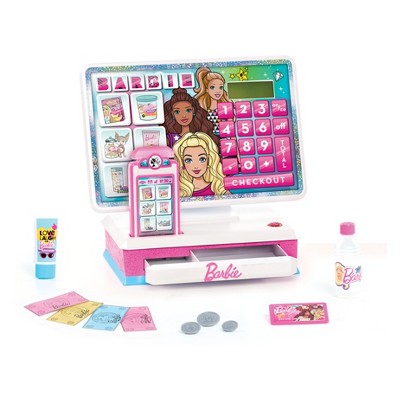 barbie shop with me cash register