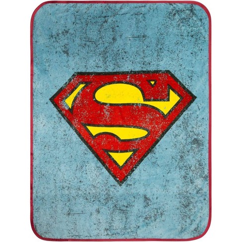 Superman throw blanket sale