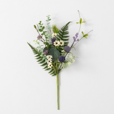 Sullivans Artificial Wildflower Pick 18"H Green