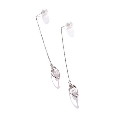 SOHI Women's Sleek Drop Earrings