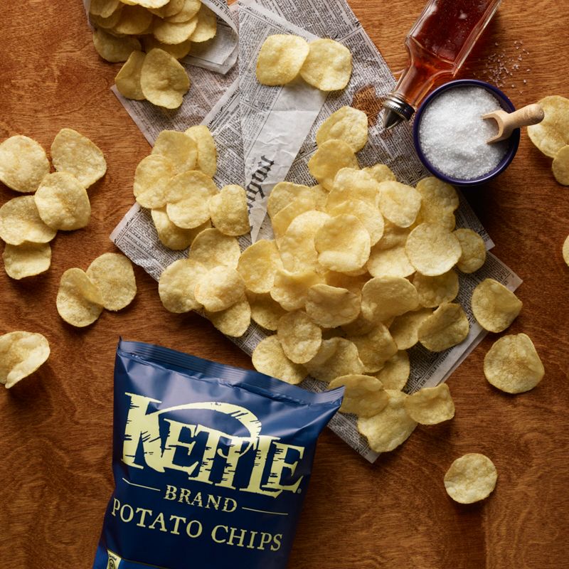 Kettle Brand Potato Chips Salt &#38; Vinegar Kettle Chips Snack - 2oz, 2 of 6