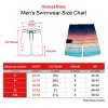 Rokka&Rolla Men's 9" Half Elastic Waist Board Shorts - 2 of 4
